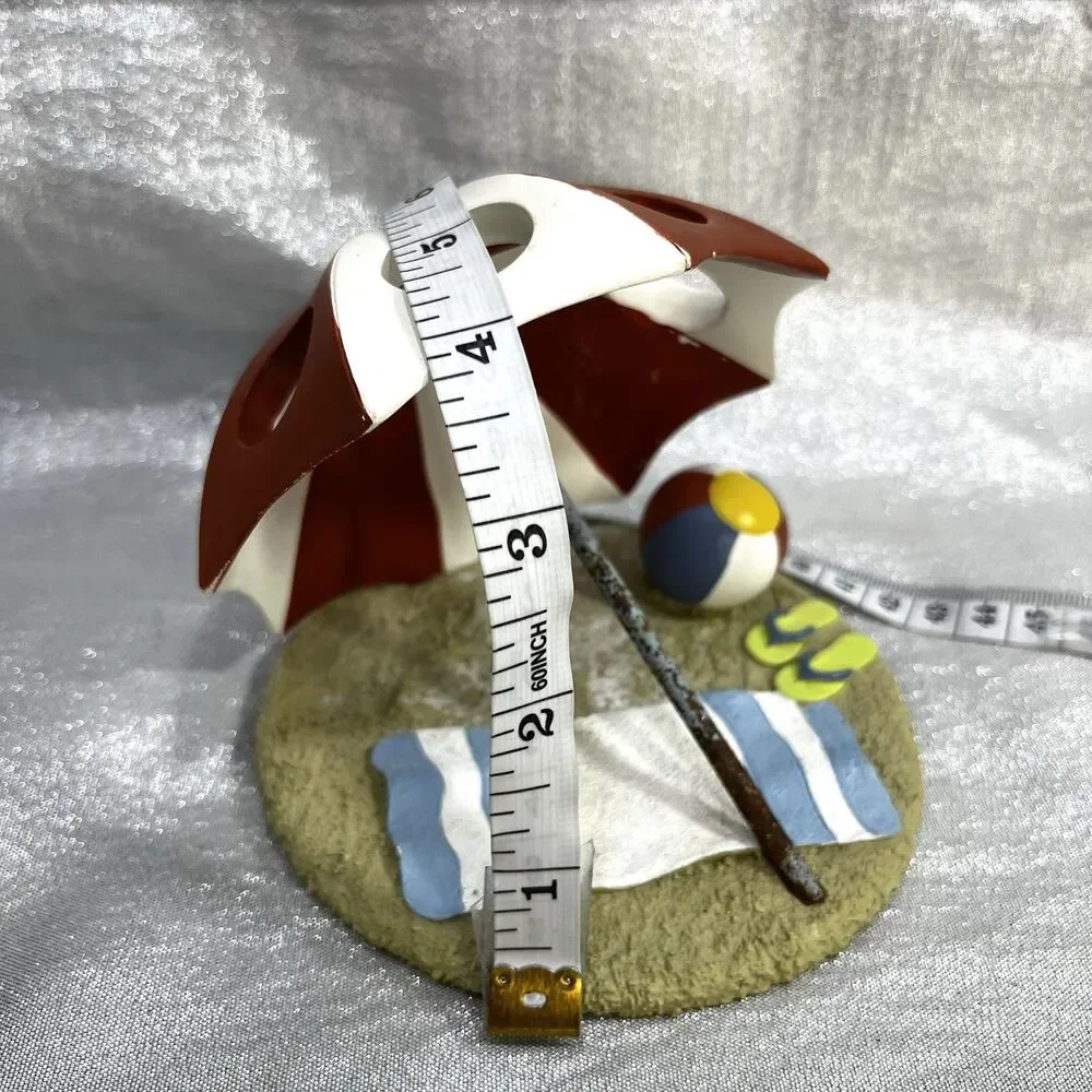 ADORABLE Beach Ocean Theme Bathroom Toothbrush Holder Decor KATHY MIDDLEBROOK